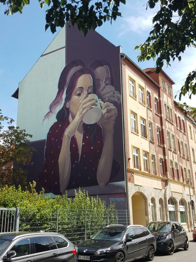 Unterkunft Einfach Und Zentral Erfurt Exterior foto